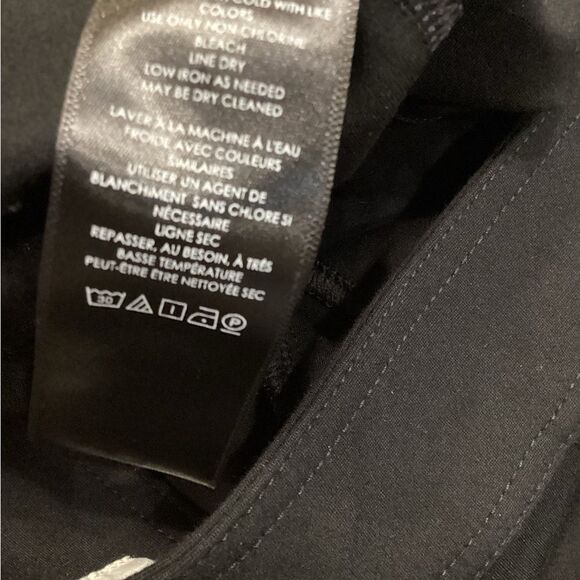 Maeve by Anthropologie Slit Front Ponte Pants Black Size 8 - Picture 8 of 13